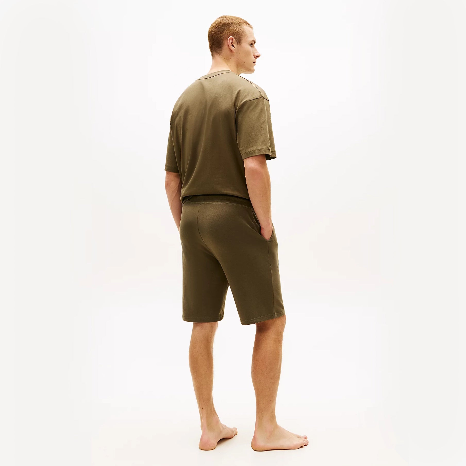 Tommy Hilfiger TRACK SHORT Mens Shorts Army Green