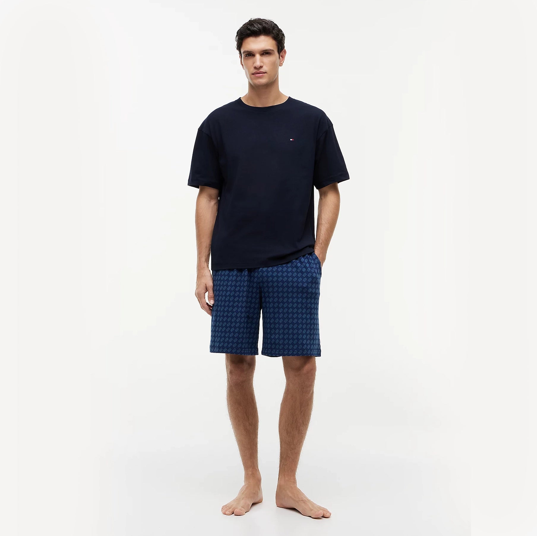 Tommy Hilfiger SS JERSEY Mens Pyjama Set Multicoloured