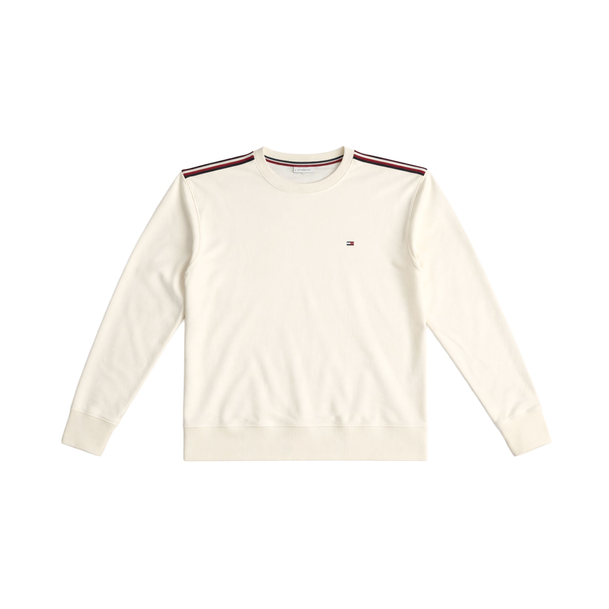 Tommy Hilfiger TRACK TOP C&S Womens Track Top Ecru