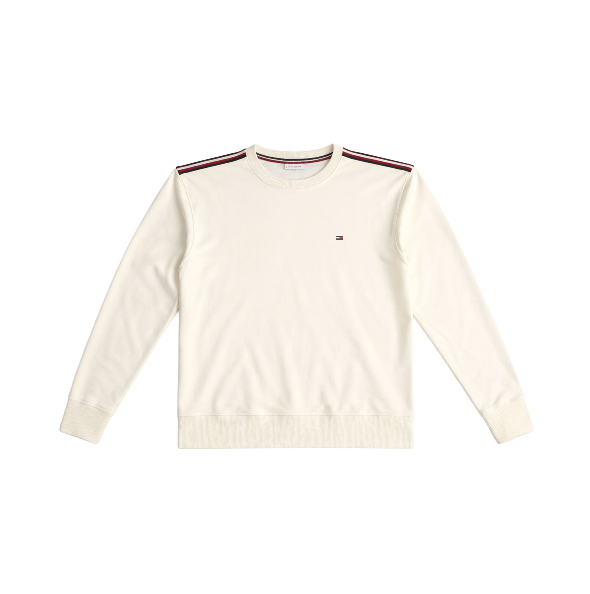Tommy Hilfiger TRACK TOP C&S Womens Track Top Ecru