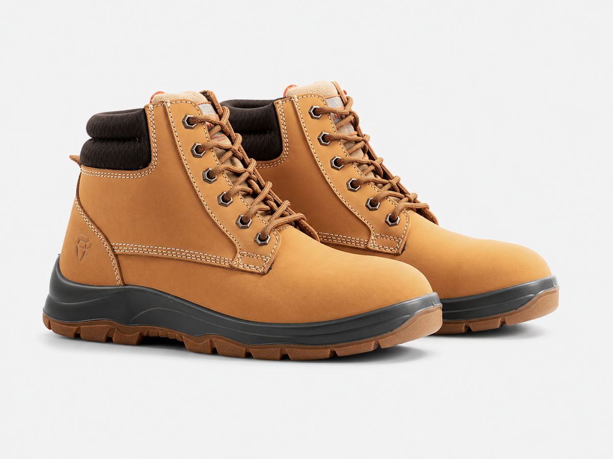 Unbreakable U104 Comet Unisex Steel Toe Safety Boots Honey