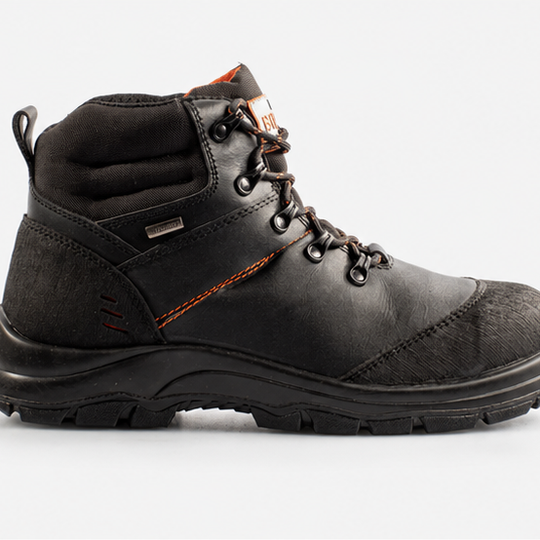 Unbreakable U105 METEOR Unisex Waterproof Comp. Toe Safety Boots Black