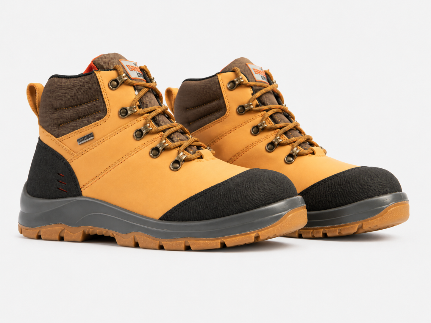Unbreakable U106 Meteor Unisex Composite Toe Safety Boots Honey