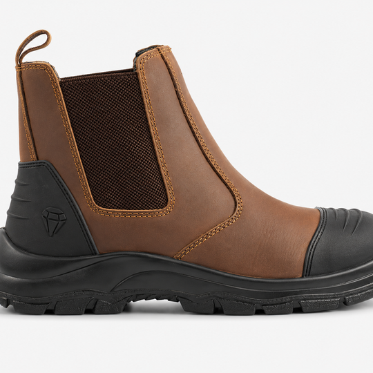 Unbreakable U110 Granite Unisex Composite Toe Safety Dealer Boots Brown