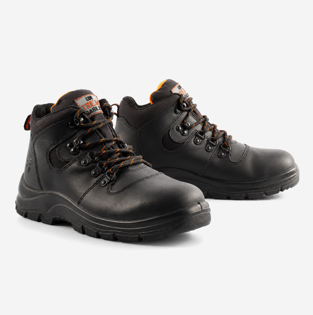 Unbreakable U111 Force Unisex Steel Toe Safety Boots Black