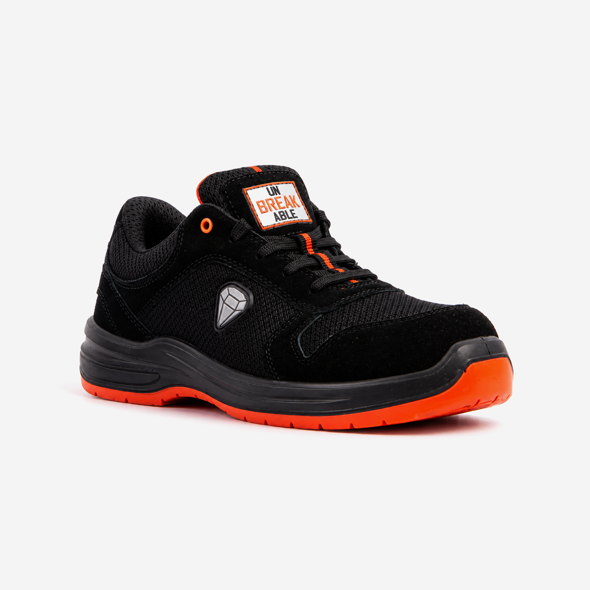 Unbreakable U117 Reef Low Unisex Composite Toe Safety Trainers Black