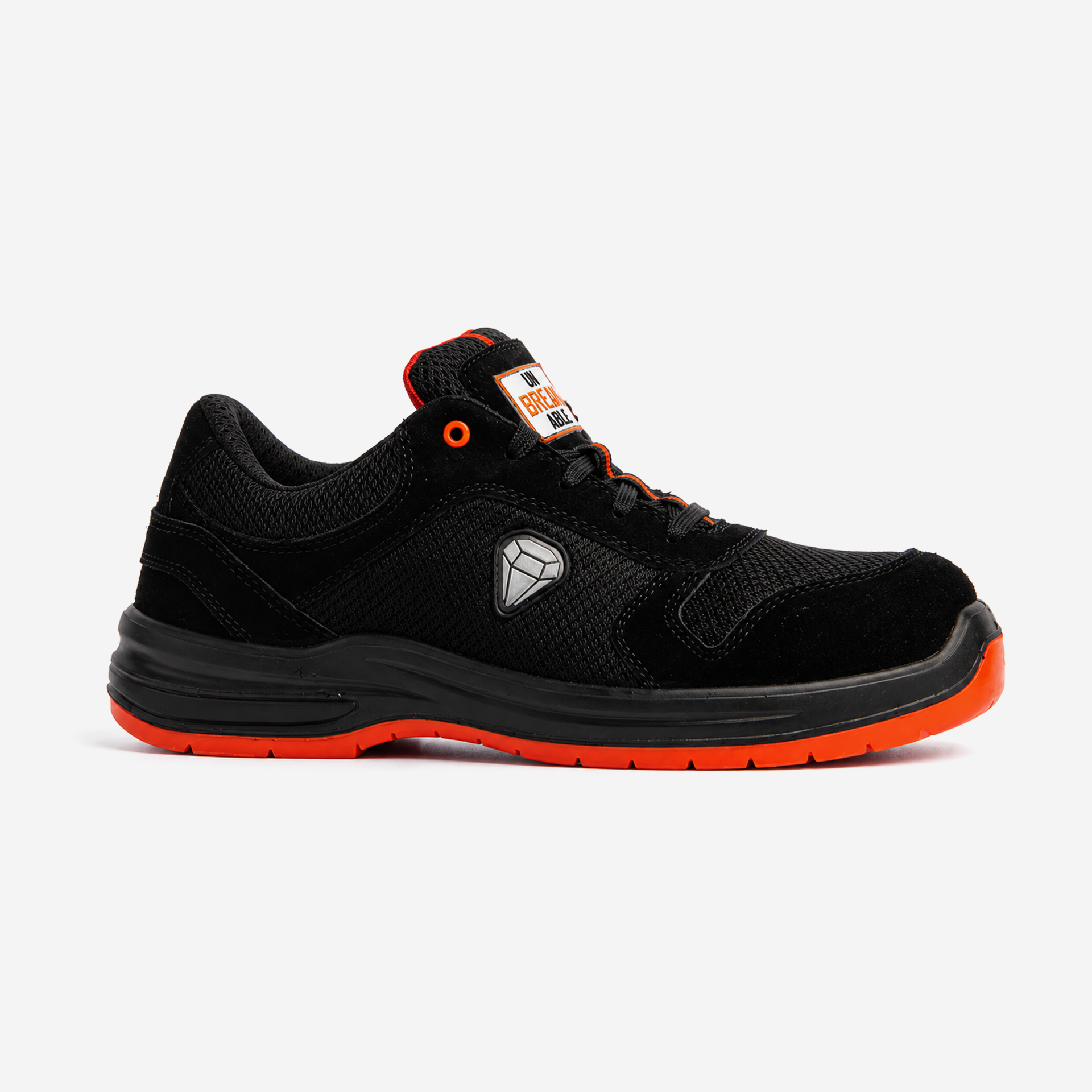 Unbreakable U117 Reef Low Unisex Composite Toe Safety Trainers Black
