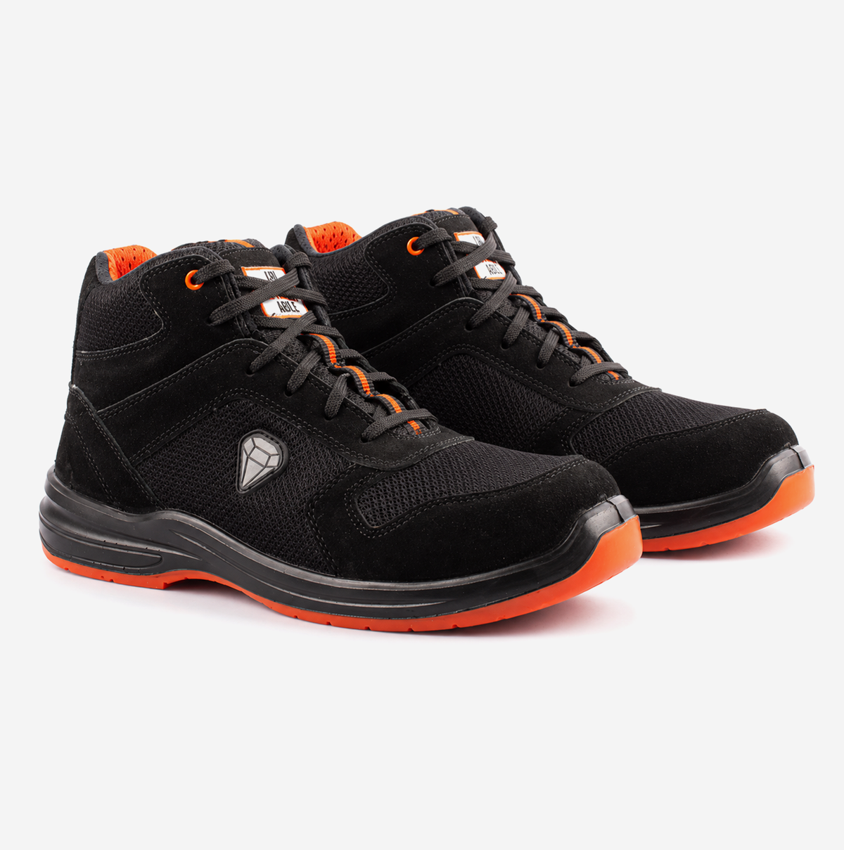 Unbreakable U118 Reef Hi Unisex Composite Toe Safety Hiker Boots Black