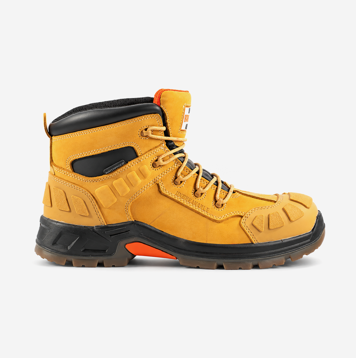 Unbreakable U123 Hurricane2 Mens Composite Toe Safety Boots Honey