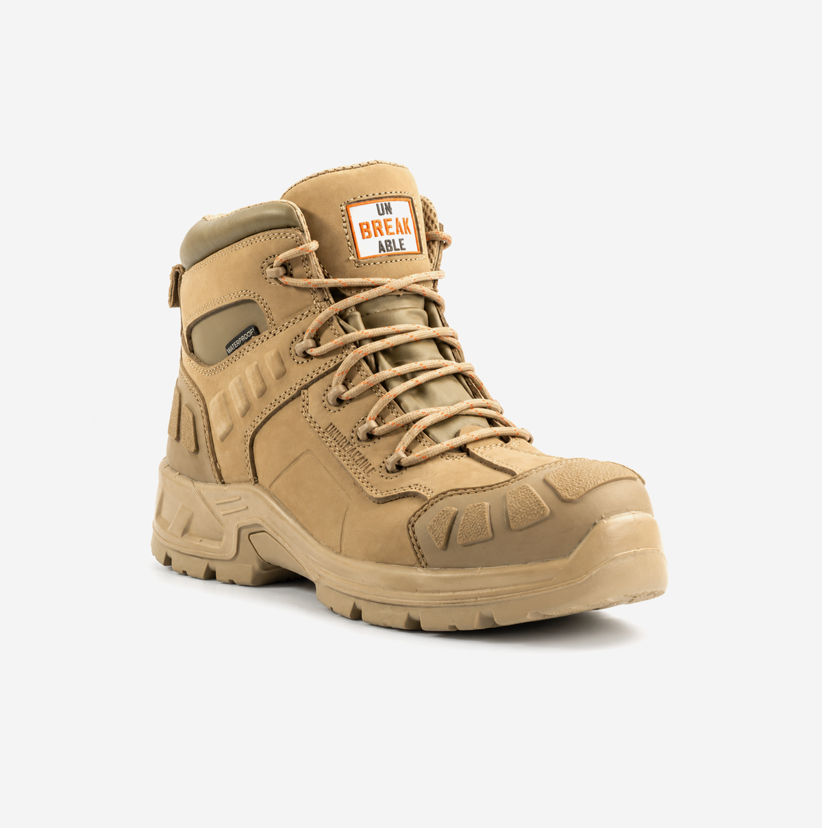 Unbreakable U125 Hurricane2 Mens Composite Toe Safety Boots Stone