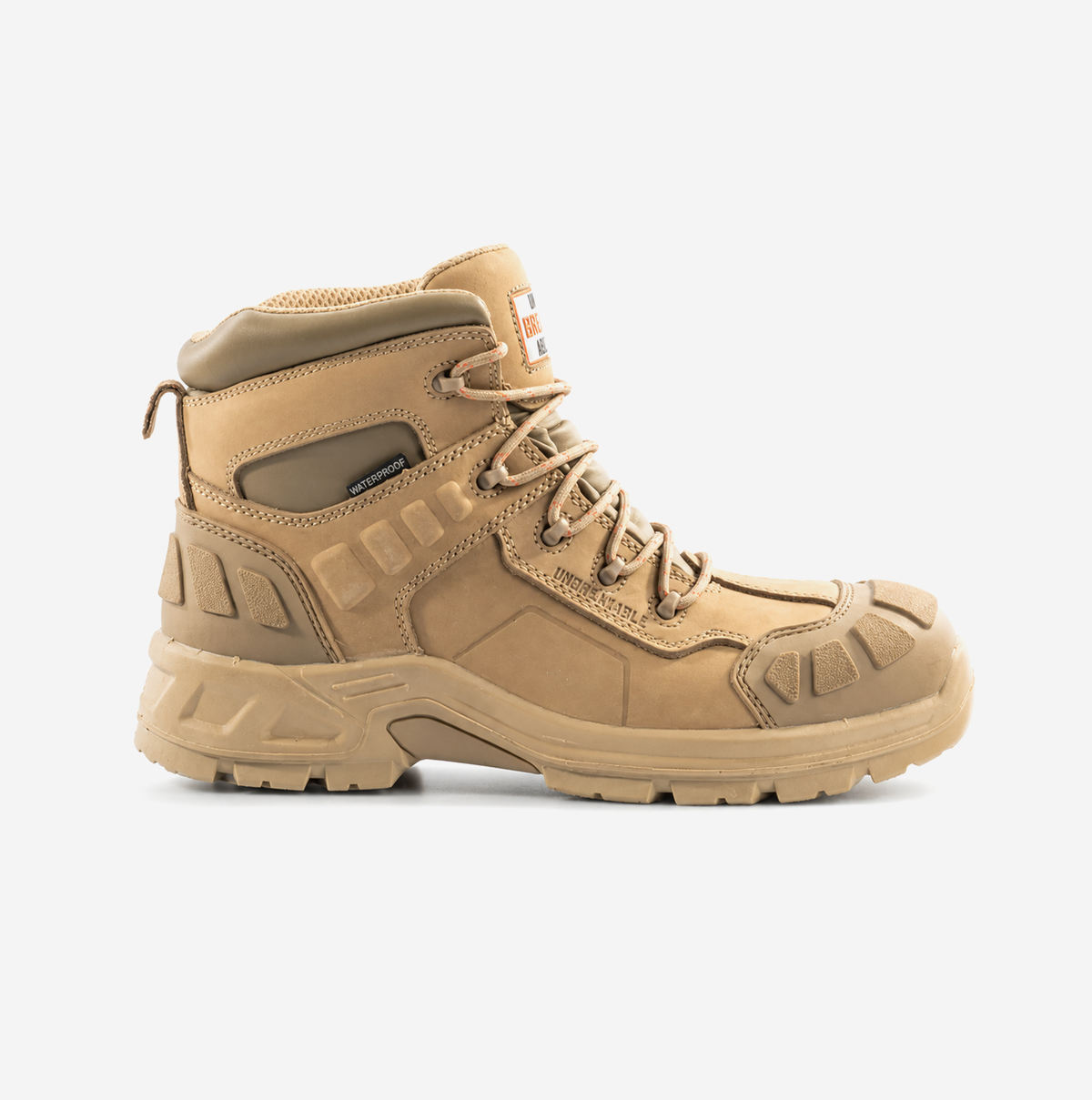 Unbreakable U125 Hurricane2 Mens Composite Toe Safety Boots Stone
