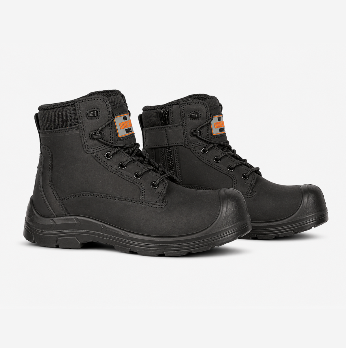 Unbreakable U136 Desert Onyx Mens Composite Toe Safety Boots Black