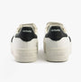 Victoria BARCELONA Womens Trainers Negro rear view with white and black color design.