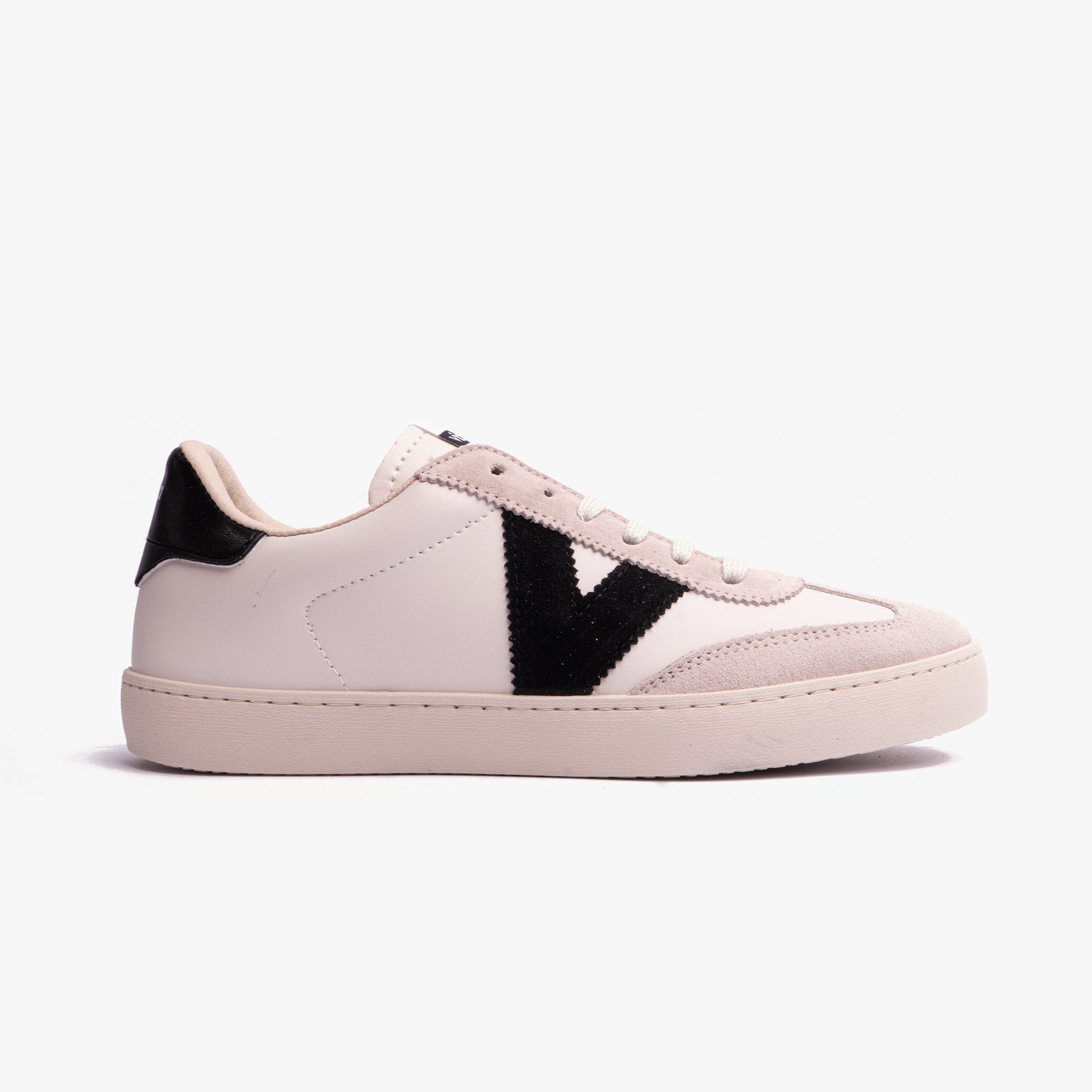 Victoria BERLIN FAUX LEATHER & SPLIT Womens Trainers Negro