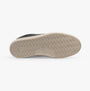 Victoria BERLIN FAUX LEATHER PUMPED CYCLIST Womens Trainers Negro bottom view with textured sole design.