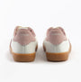 Victoria BERLIN Womens Trainers Rosa back view showing the low top design and soft pink details.
