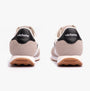 Victoria ASTRO CONTRAST NYLON Womens Trainers Negro back view showcasing suede and rubber design