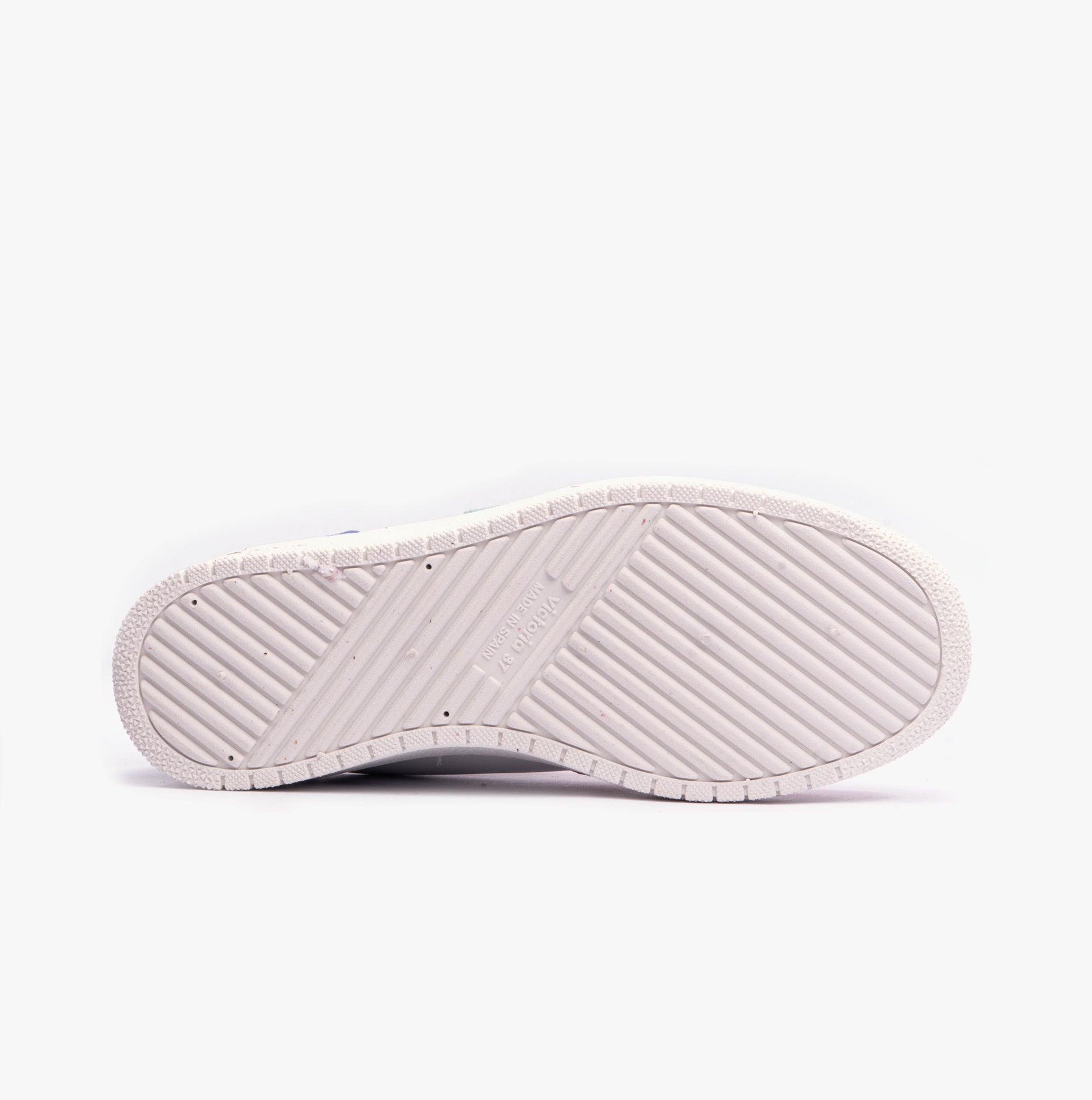 Victoria MADRID MULTICOLOUR Womens Trainers Rosa bottom view outsole showing textured PVC sole.
