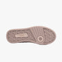 Victoria C80 - CASUAL PATCH COLORS Womens Trainers Taupe bottom view of the rubber sole with textured design.