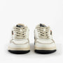 Victoria C80 Womens Trainers Negro front view showing lace-up leather and suede design