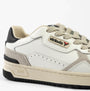 Victoria C80 Womens Trainers Negro detail view, featuring leather and suede upper with lace-up closure.