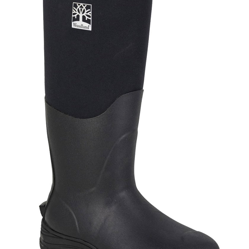 Woodland MARLEY Unisex Adults Wellingtons Black
