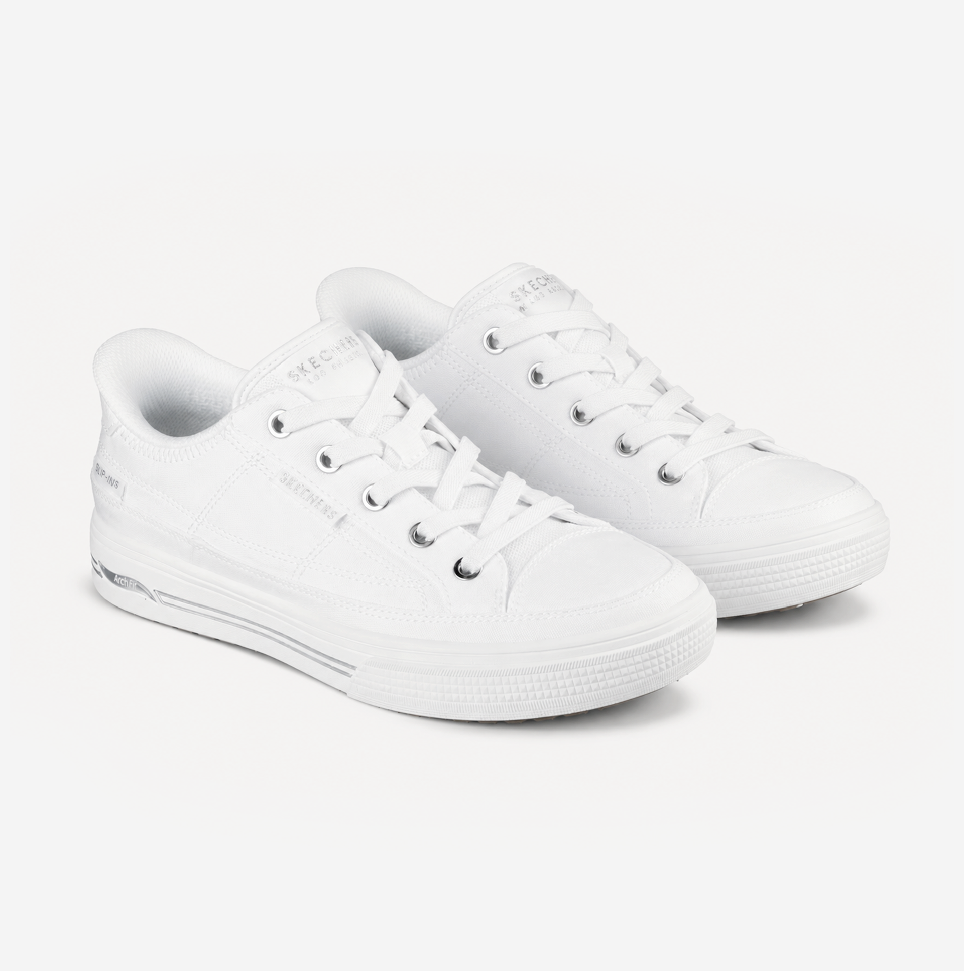 Skechers ARCH FIT ARCADE SEE YA THERE Womens Trainers White