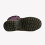 Westland PEYTON 01 Womens Boots Purple bottom view showing rubber sole details and traction pattern.