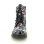Westland PEYTON 01 Womens Boots Print front view featuring colorful floral design and lace-up closure.