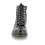 Westland PEYTON 03 Womens Boots Black front view showing lace-up design and round toe.