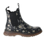 Westland PEYTON 05 Womens Boots Print side view displaying floral pattern, ankle height, faux leather upper with elasticated side panel.