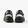Westland PEYTON 08 Womens Sandals Purple back view showcasing faux leather straps and synthetic sole.