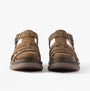Westland PEYTON 09 Womens Sandals Brown front view with buckle closure and synthetic sole.