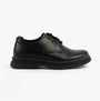 Westland PEYTON 10 Womens Shoes Black side view showcasing casual lace-up design, synthetic upper, and rubber sole.