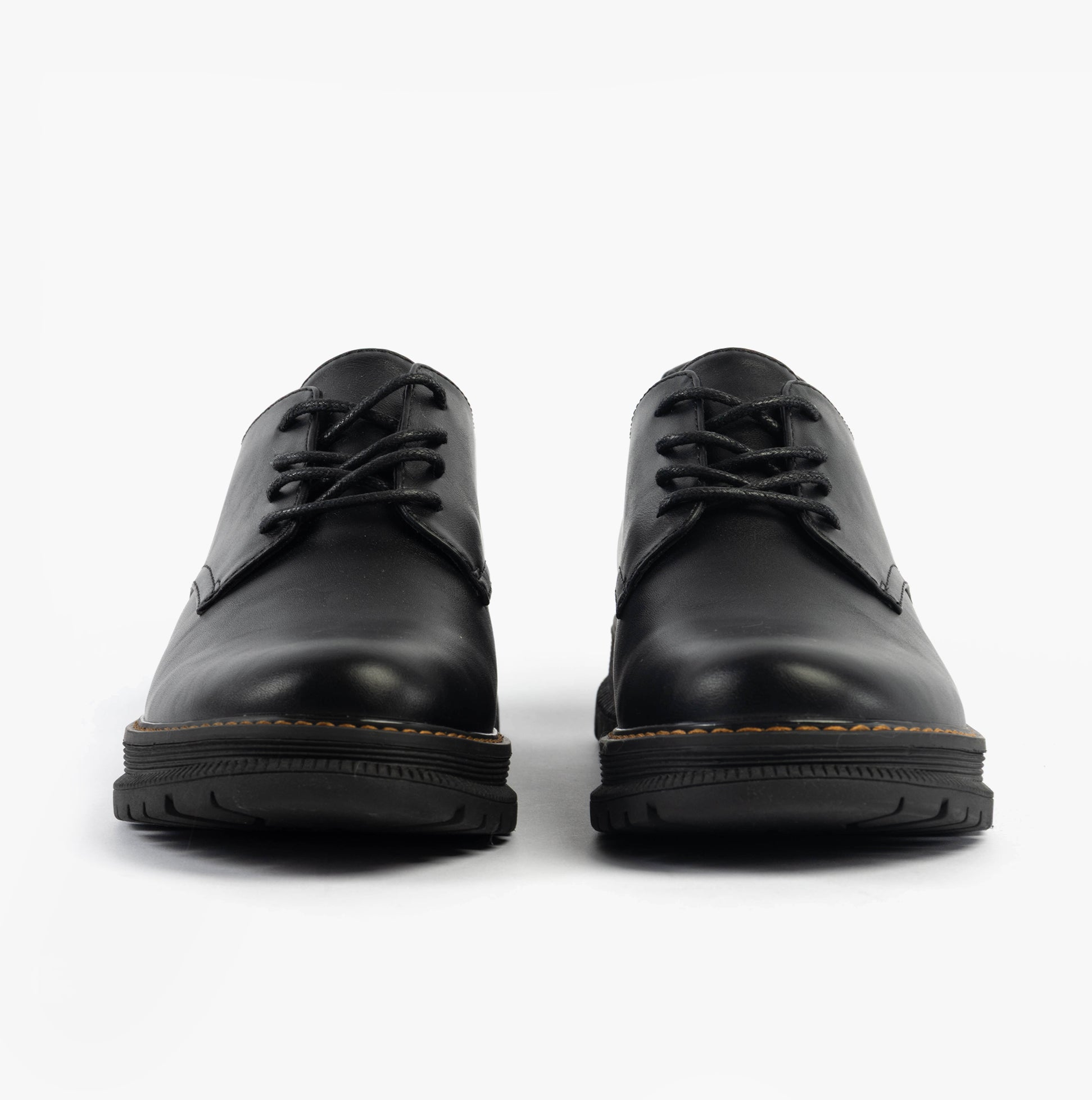 Westland PEYTON 10 Womens Shoes Black front view showing lace-up closure and round toe design.