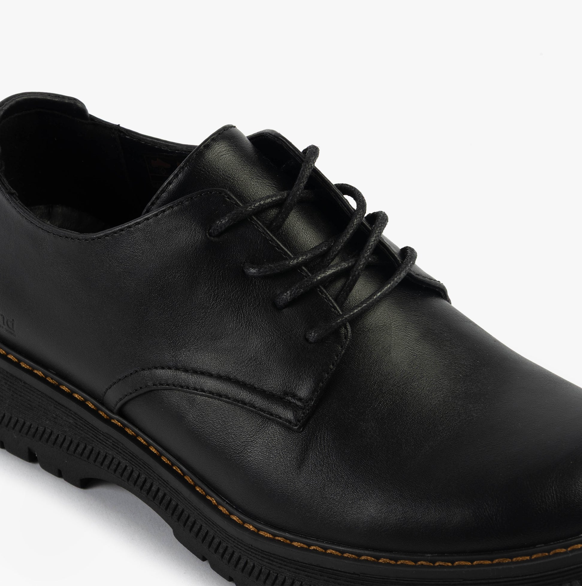 Westland PEYTON 10 Womens Shoes Black detail view showing lace-up design and synthetic upper.