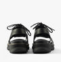 Westland PEYTON 14 Womens Sandals Black rear view with lace-up detail and synthetic sole.