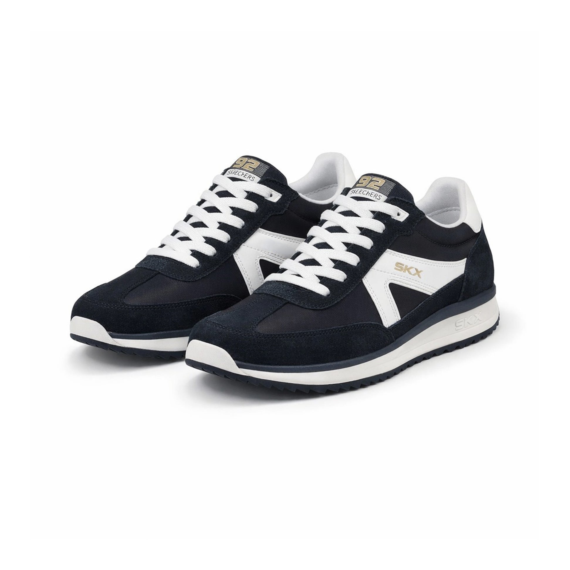 Skechers SKX 92 - SPECTIVE Mens Court Trainers Black/White