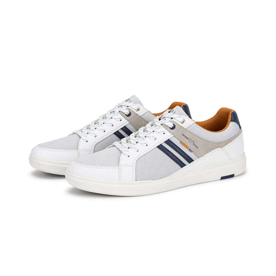 R21 Original Mens Casual Trainers Grey/White