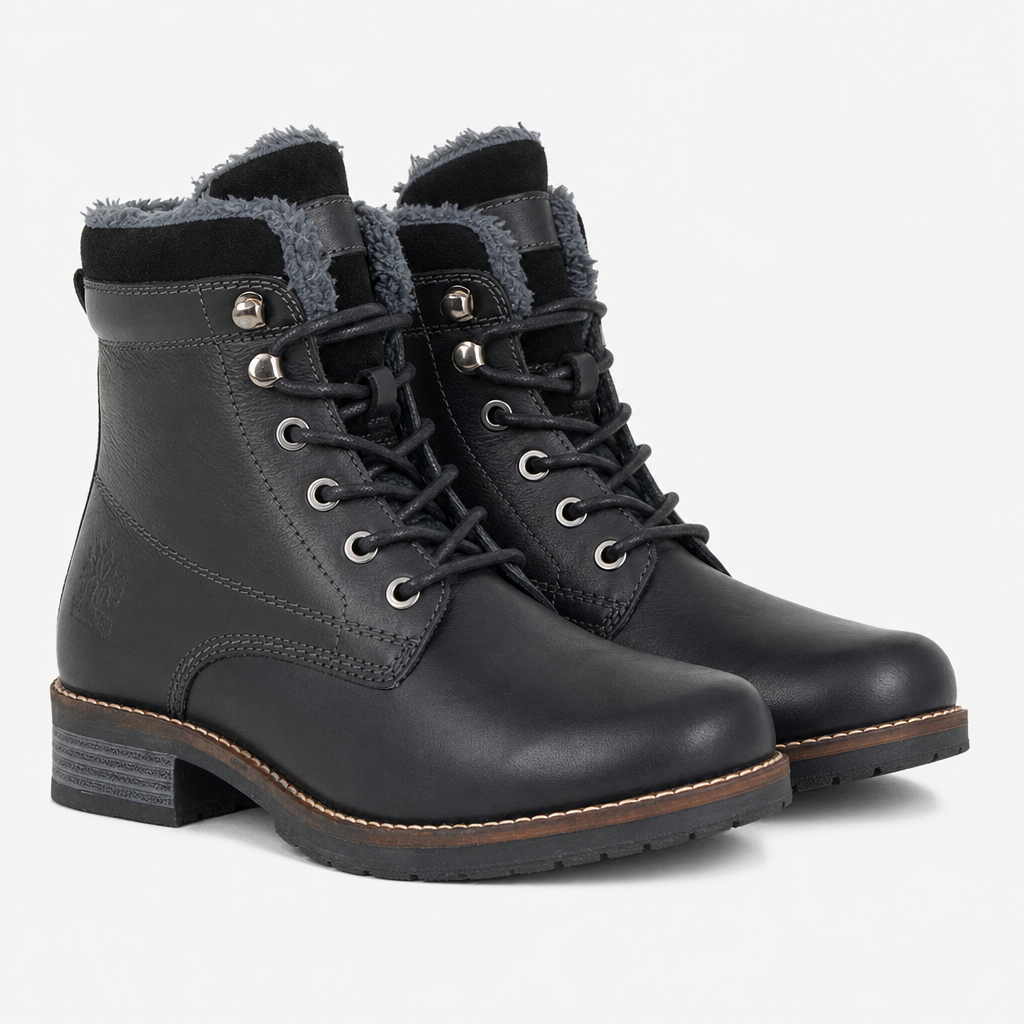Woodland LILA Womens Ankle Boots Black