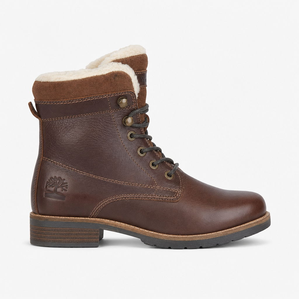 Woodland LILA Womens Ankle Boots Dark Brown