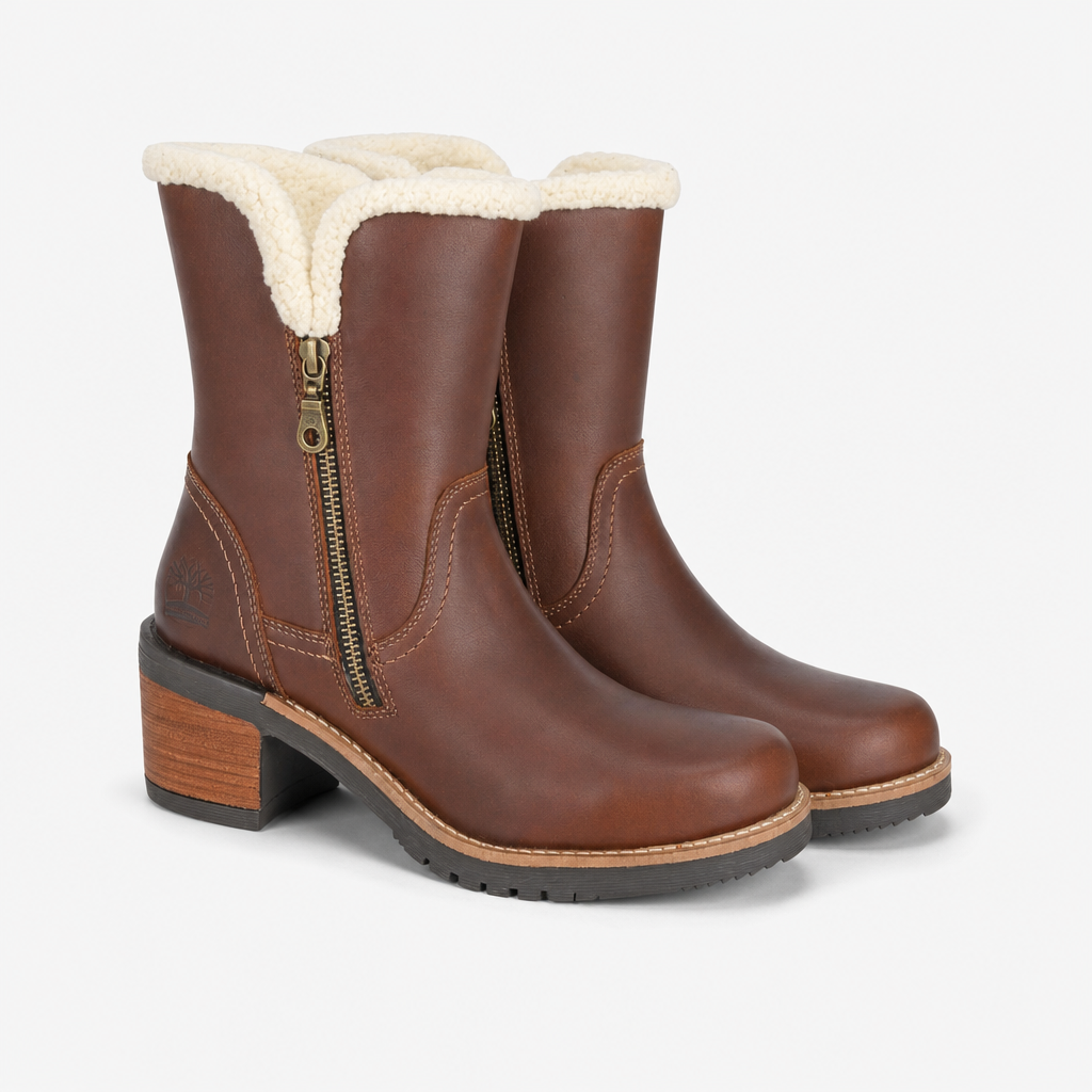 Woodland IRIS Womens Ankle Boots Brown