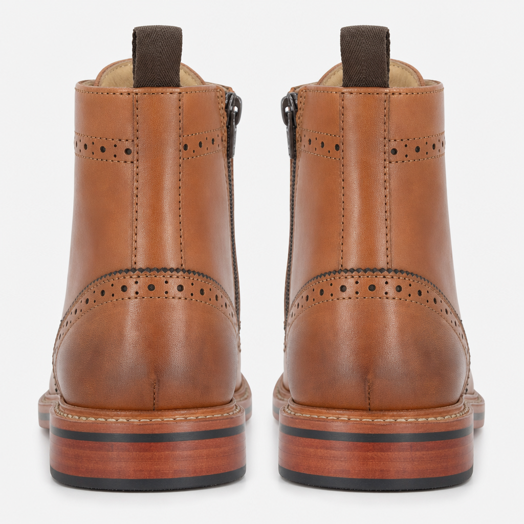 Woodland CYRIL Mens Ankle Boots Tan
