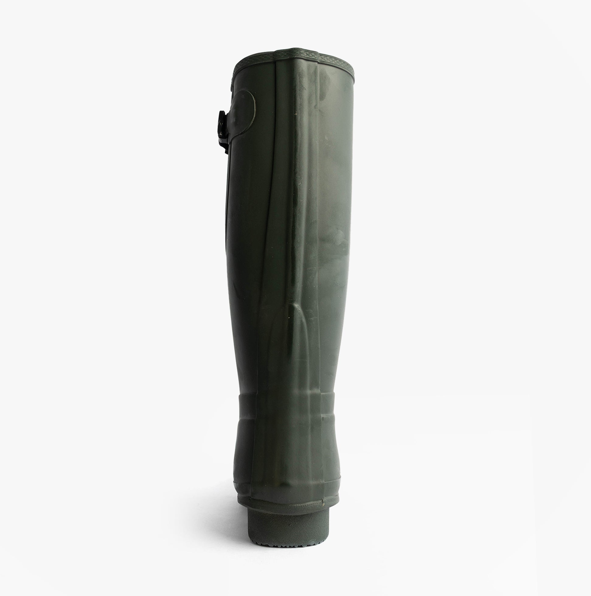 Woodland NEOPRENE Gusset Unisex Buckle Wellington Boots Olive Green