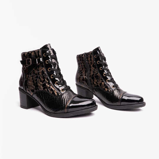 Rieker Y2032 Womens Ankle Boots Black