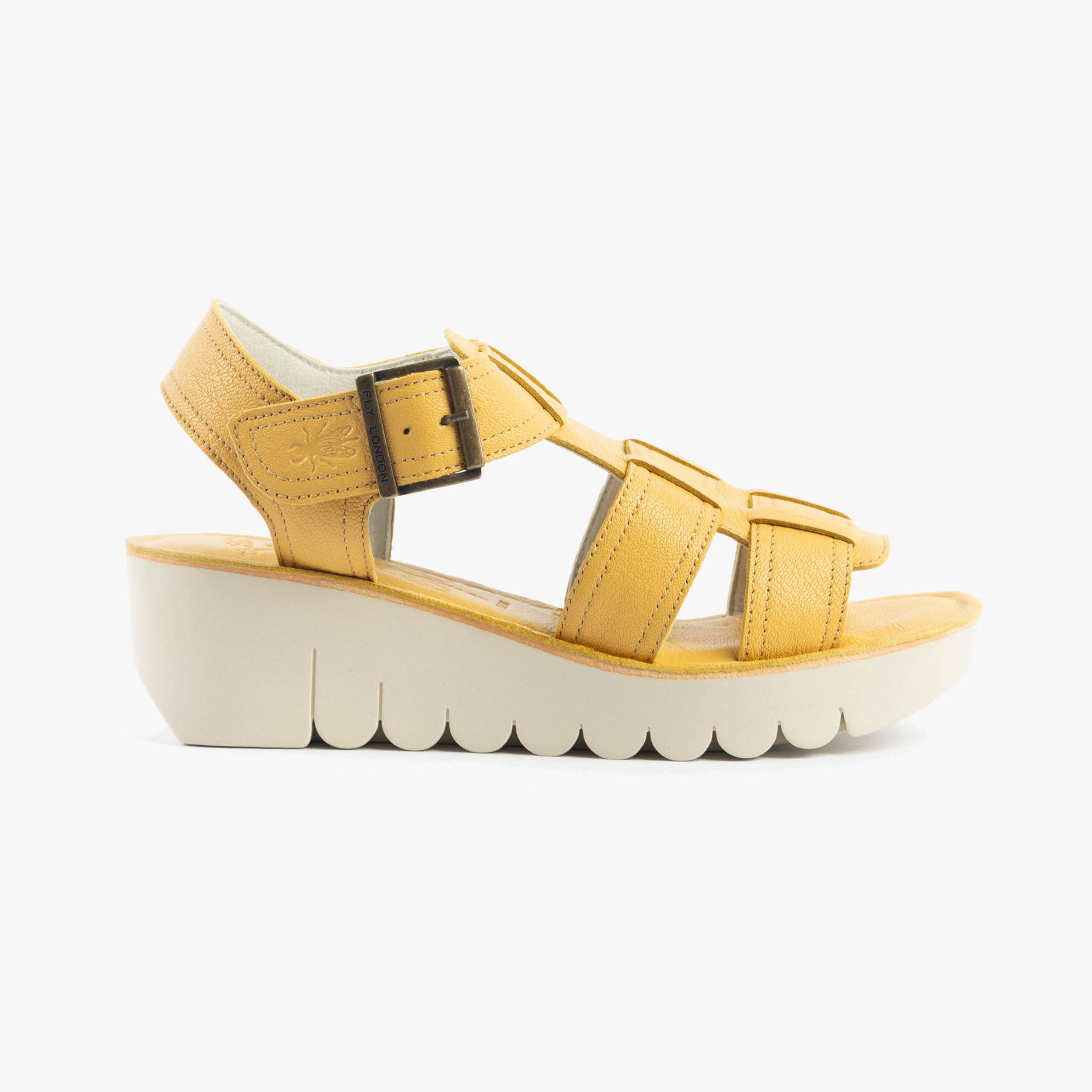 Fly London YUDD236FLY Womens Sandals Bumblebee