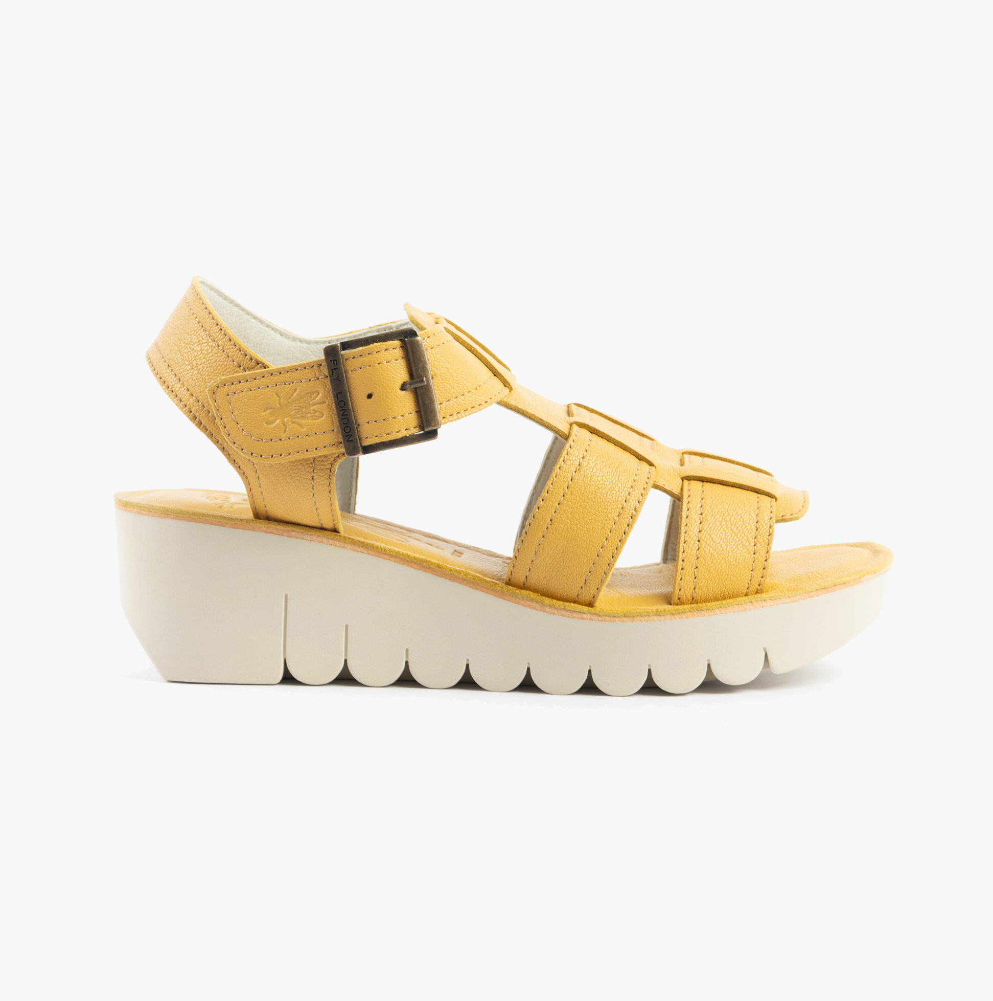 Fly London YUDD236FLY Womens Sandals Bumblebee