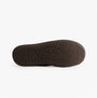 Zedzzz NEVILLE Mens Moccasins Slippers Brown bottom view showing textured sole design.