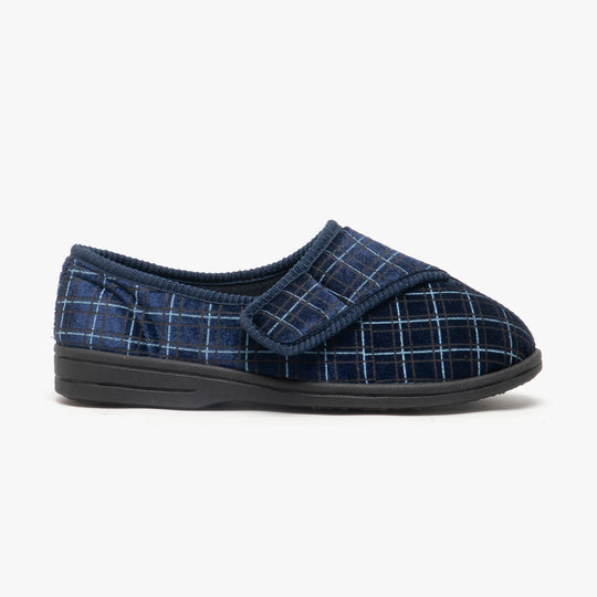 Zedzzz GEORGE Mens Full Slippers Navy