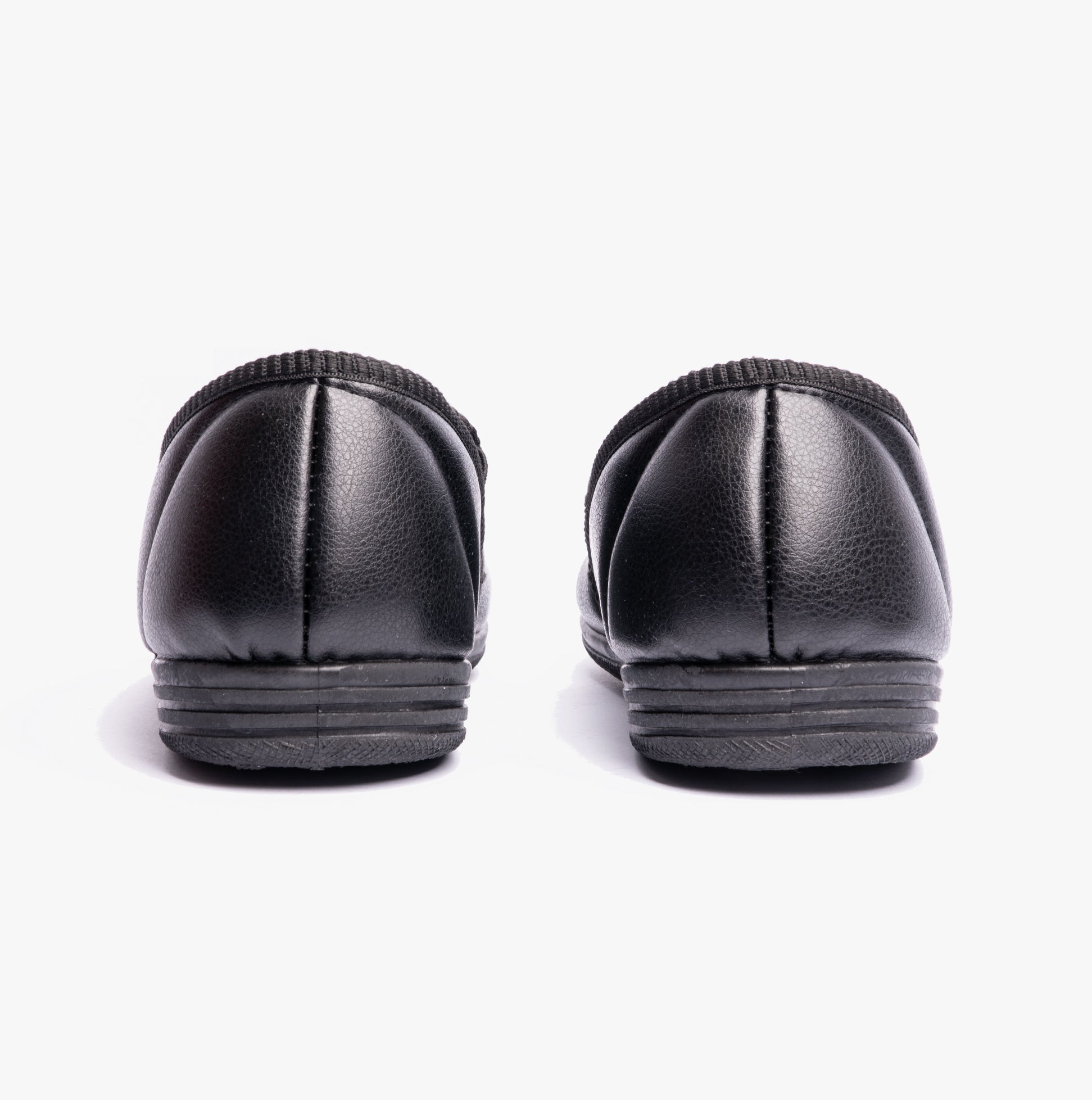 Zedzzz IVOR Mens Full Slippers Black